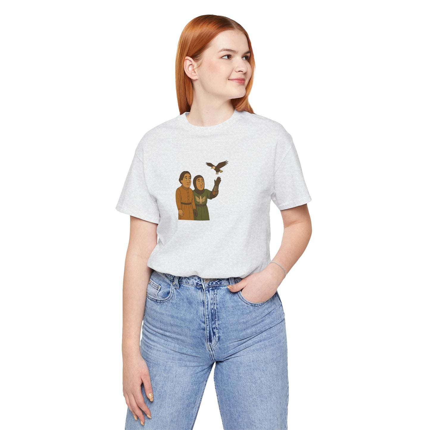 Knight & Falcon - Unisex Heavy Cotton Women T-shirt