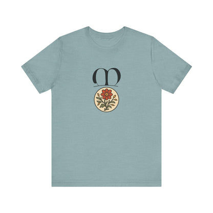 Medieval Flower, Past and Forward Original Art T-shirt