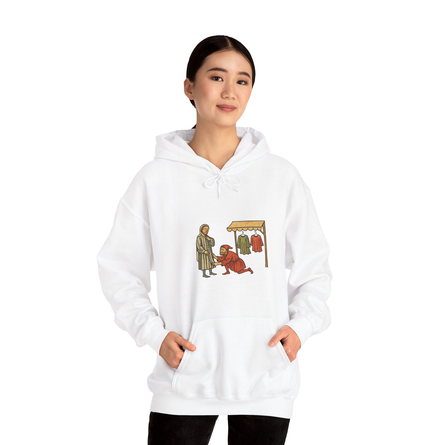 Tailor of Yore - Medieval Artistic Vintage Cartoon  Hoodie