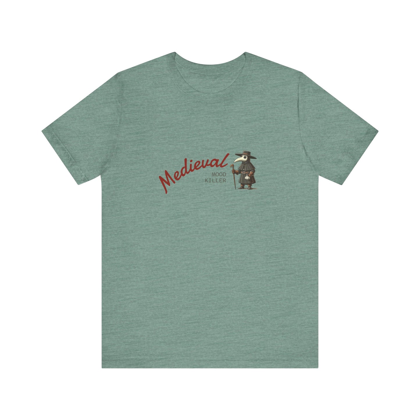 Medieval Mood Killer, Plague Doctor T-Shirt, Unisex Tee