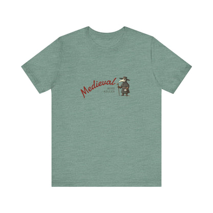 Medieval Mood Killer, Plague Doctor T-Shirt, Unisex Tee