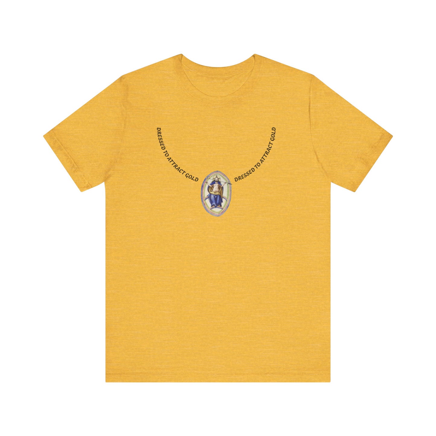 Dressed to attract gold , Alchemical Hermaphrodite Unisex T-shirt