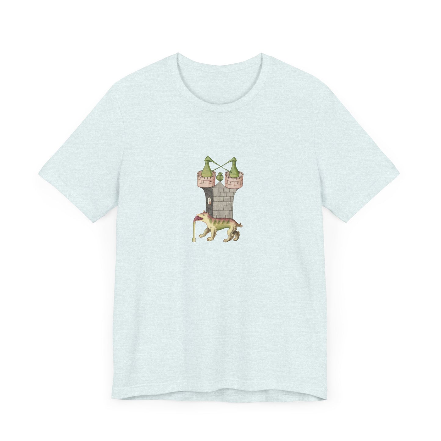 The Alchemical Tower & Vomiting Gold Dog Symbol Tee