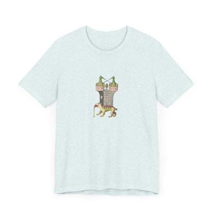 The Alchemical Tower & Vomiting Gold Dog Symbol Tee