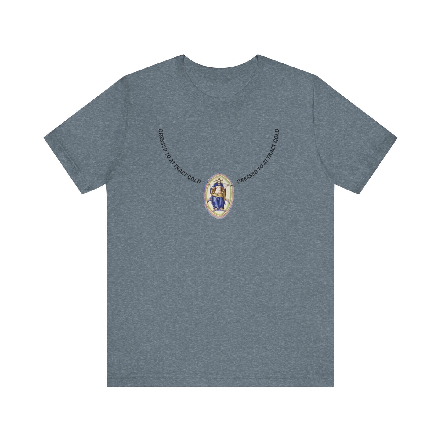 Dressed to attract gold , Alchemical Hermaphrodite Unisex T-shirt