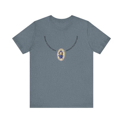 Dressed to attract gold , Alchemical Hermaphrodite Unisex T-shirt
