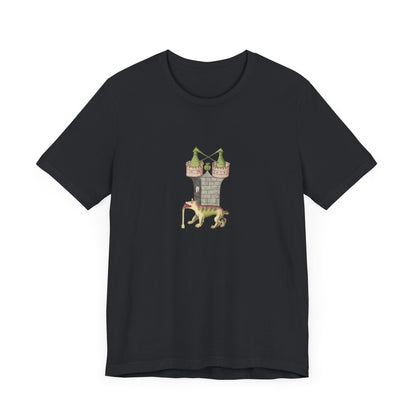 The Alchemical Tower & Vomiting Gold Dog Symbol Tee