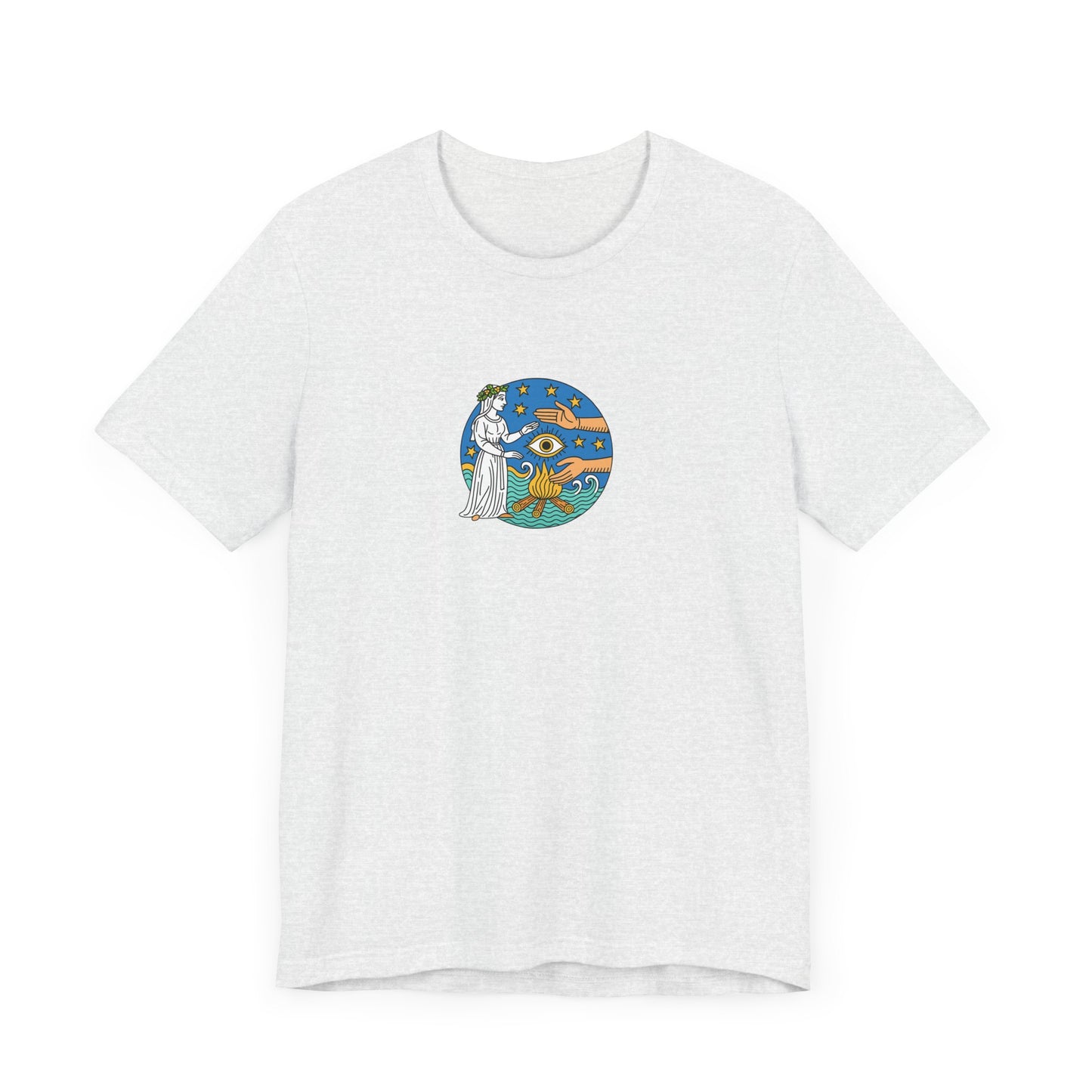 Medieval Mystic Rite of the Firewatcher LOGO T-shirt