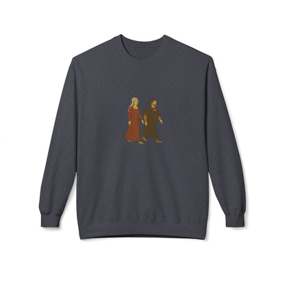 Hanseatic Art, Hansapäevad Medieval Couple Sweatshirt
