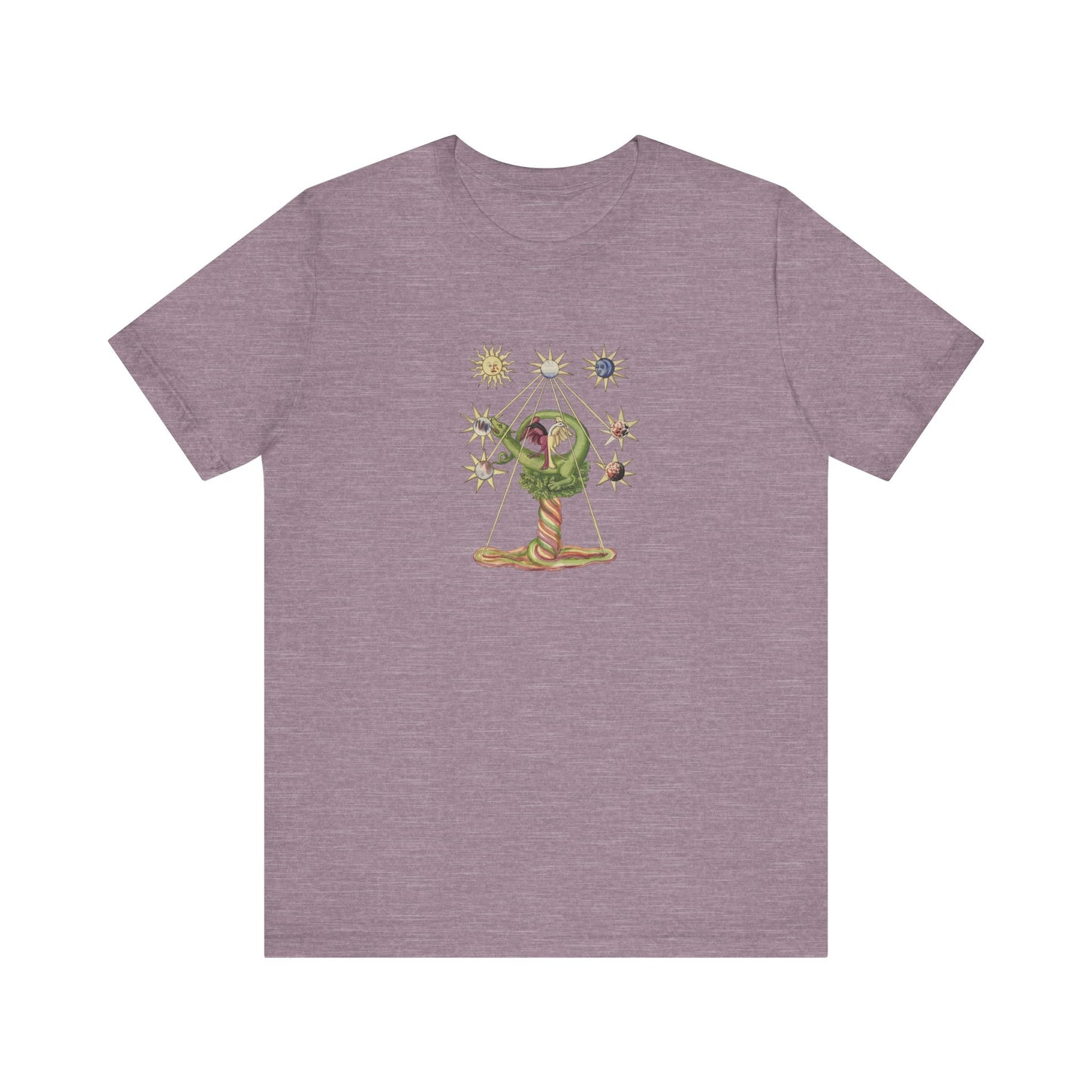 Alchemical Dragon and Two-Headed Bird T-Shirt