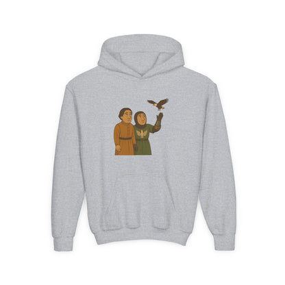 Knight & Falcon - Medieval Cool Sweatshirt for Kids