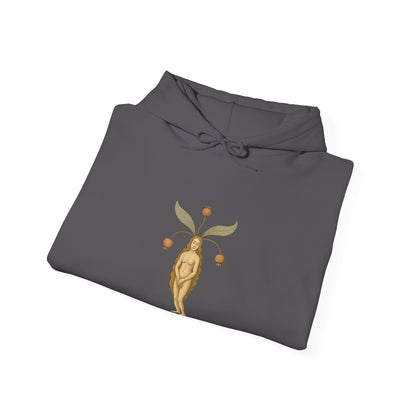 Mandragora Muse, Female Mandrake, Medieval Herb Lore Unisex Hoodie