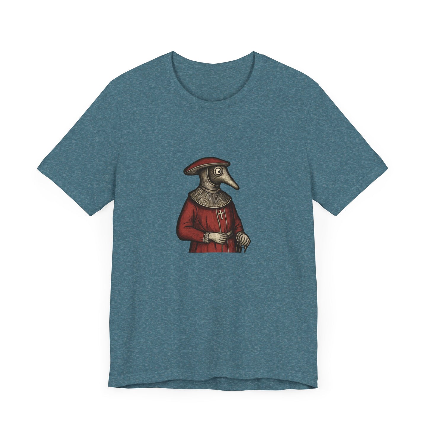Hanseatic Art, Medieval Plague Doctor 2 Unisex Softstyle T-Shirt