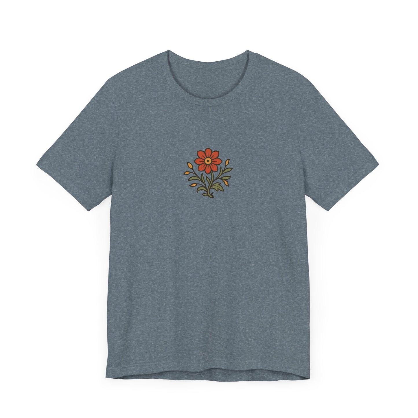 Folk Bloom Emblem, Original series, Medieval Art Tee