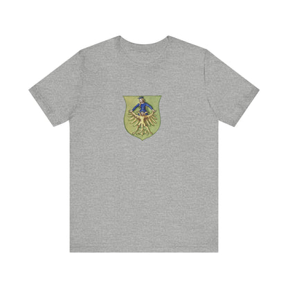 The Queen and the Eagle, Alchemical Union Emblem Unisex Tee