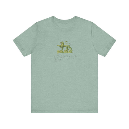 Holy Gold Alchemist Tee – Medieval Christian Alchemy Shirt