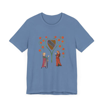 Marginalia Manuscript Romance Art Unisex T-Shirt