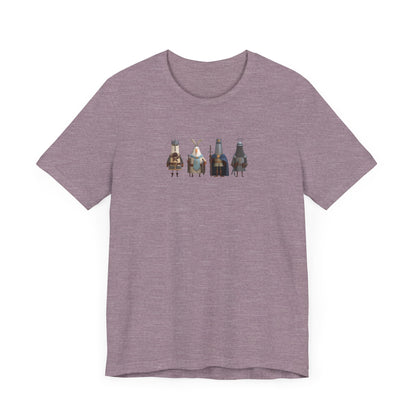 Cute Medieval Knights B Team T-shirt