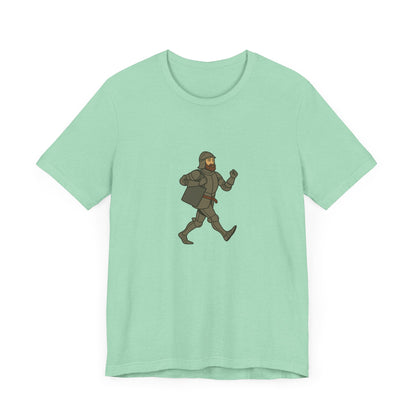 Knight on the Go - Medieval Humor - Urban Chivalry Unisex Heavy Cotton Women T-shirt