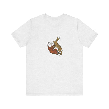 Killer Bunny, Remastered Marginalia Manuscript Art Tee