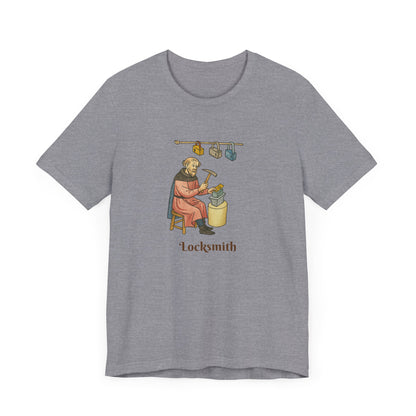 Medieval Career Series, The Locksmith Albrecht the Iron Guardian T-shirt
