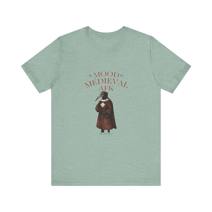 Hanseatic Art, Medieval Plague Doctor MOOD MEDIEVAL AFK Unisex Softstyle Tee