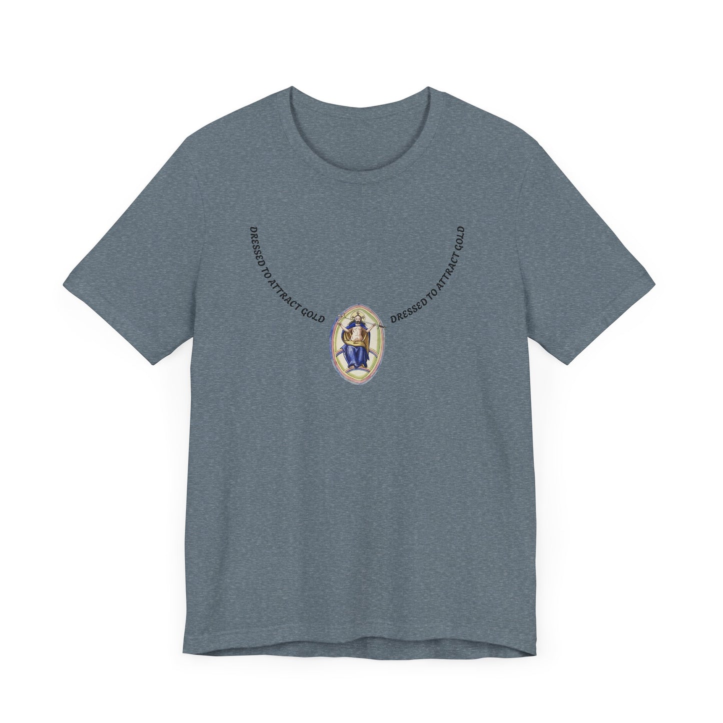Dressed to attract gold , Alchemical Hermaphrodite Unisex T-shirt