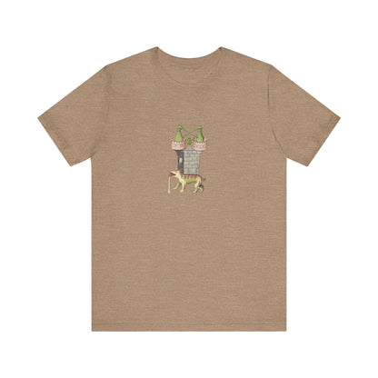 The Alchemical Tower & Vomiting Gold Dog Symbol Tee