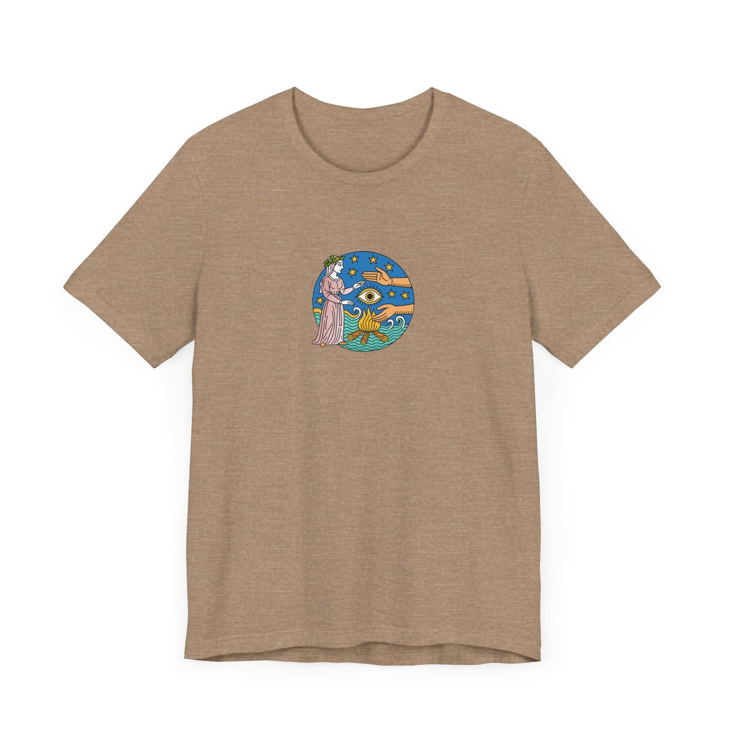 Medieval Mystic Rite of the Firewatcher T-shirt