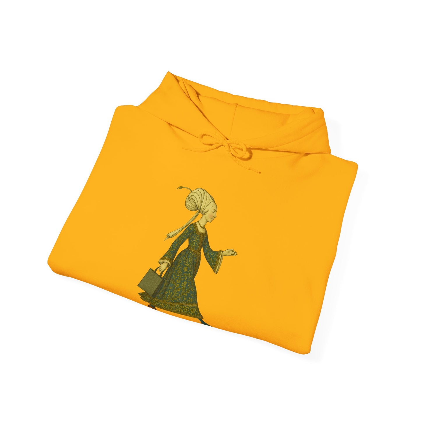 Lady of the Mall – Medieval Fashionista Unisex Hoodie