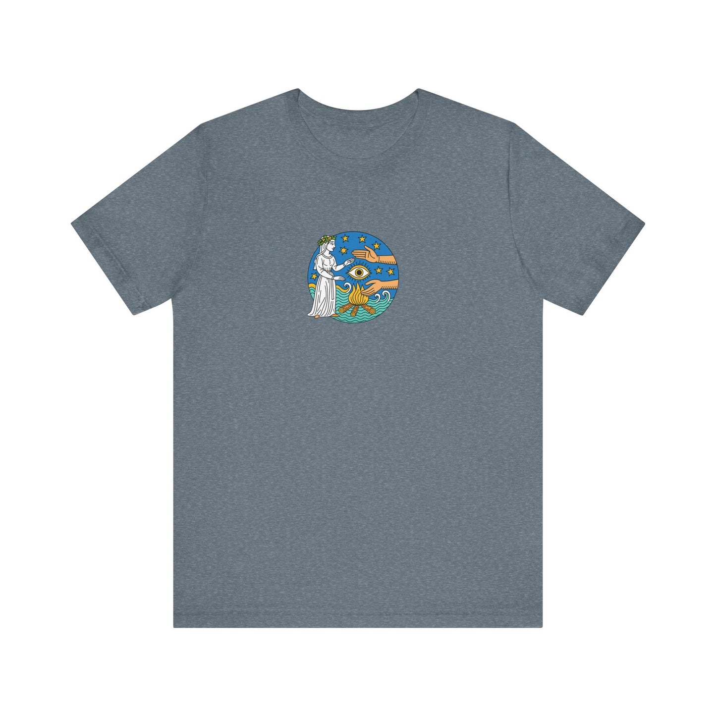 Medieval Mystic Rite of the Firewatcher LOGO T-shirt