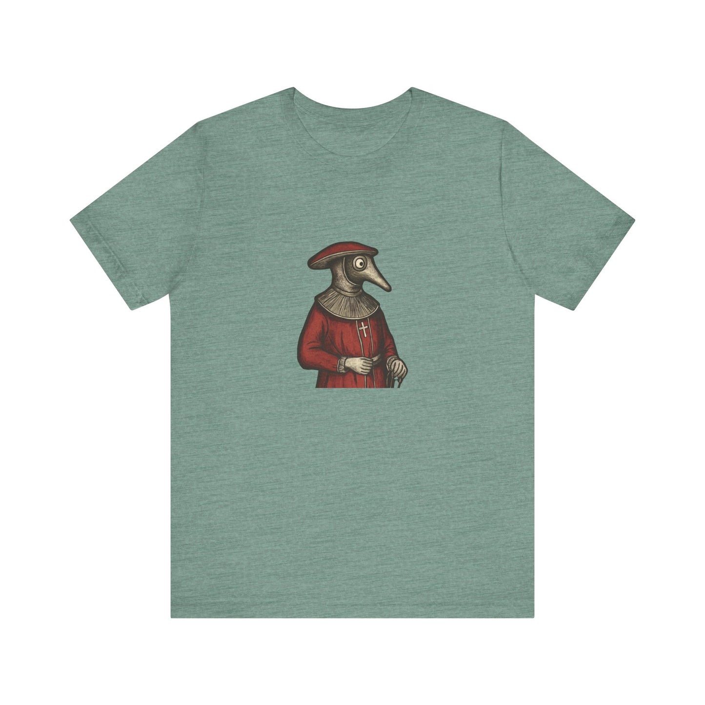 Hanseatic Art, Medieval Plague Doctor 2 Unisex Softstyle T-Shirt