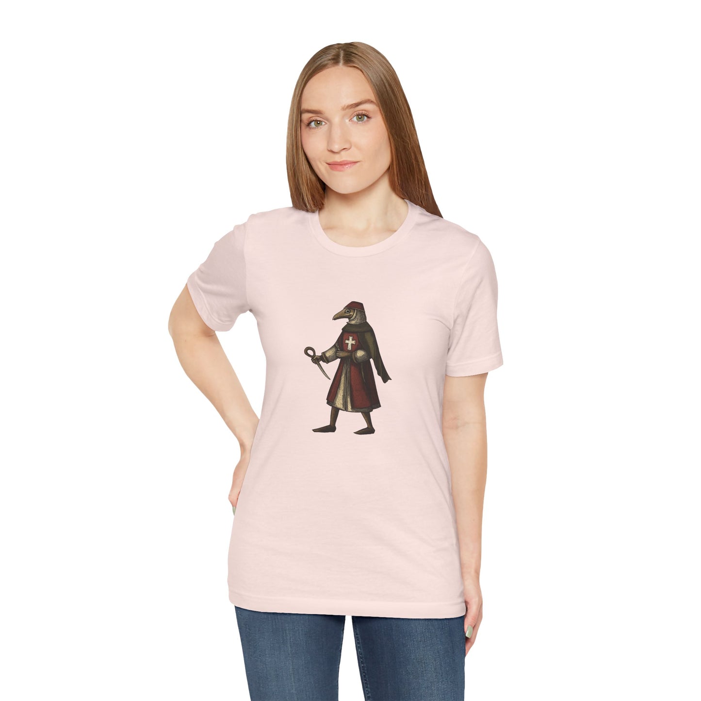 Hanseatic Art, Medieval Plague Doctor 2 Unisex Softstyle T-Shirt