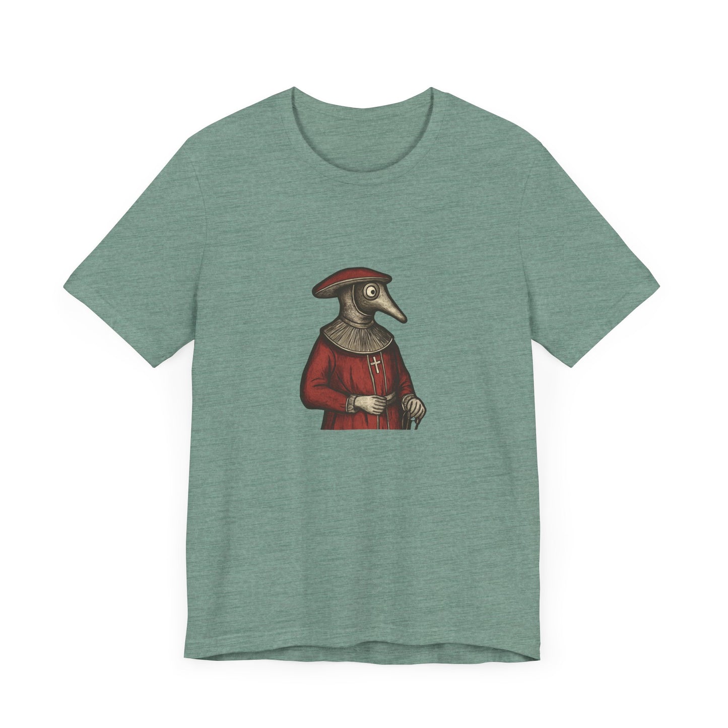 Hanseatic Art, Medieval Plague Doctor 2 Unisex Softstyle T-Shirt