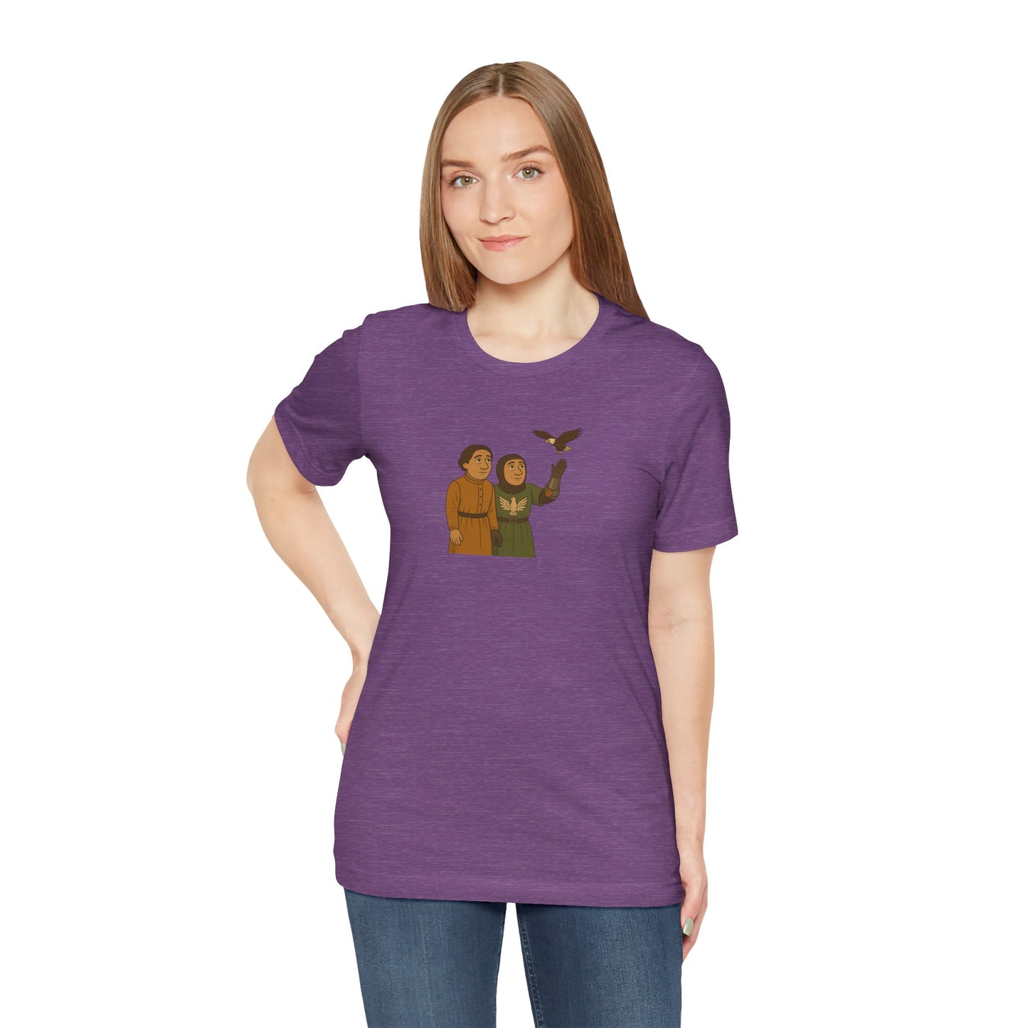 Knight & Falcon - Unisex Heavy Cotton Women T-shirt
