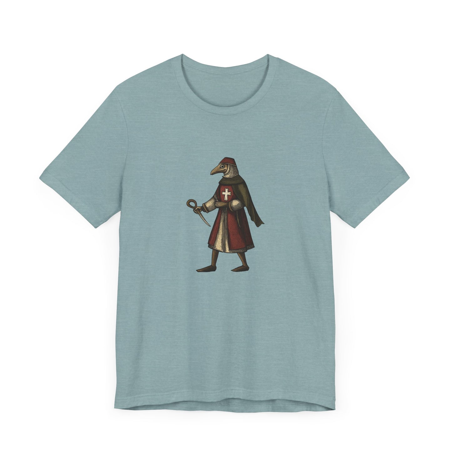 Hanseatic Art, Medieval Plague Doctor 2 Unisex Softstyle T-Shirt