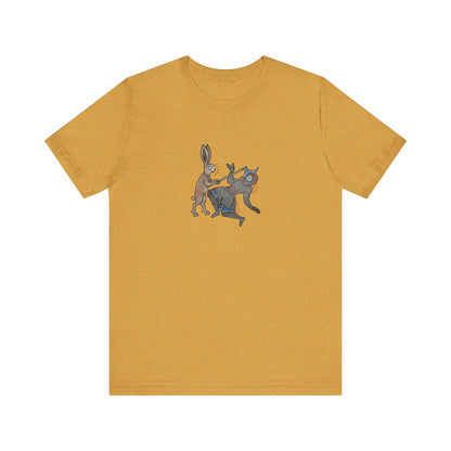 Killer Bunny, Remastered Marginalia Manuscript Art Tee