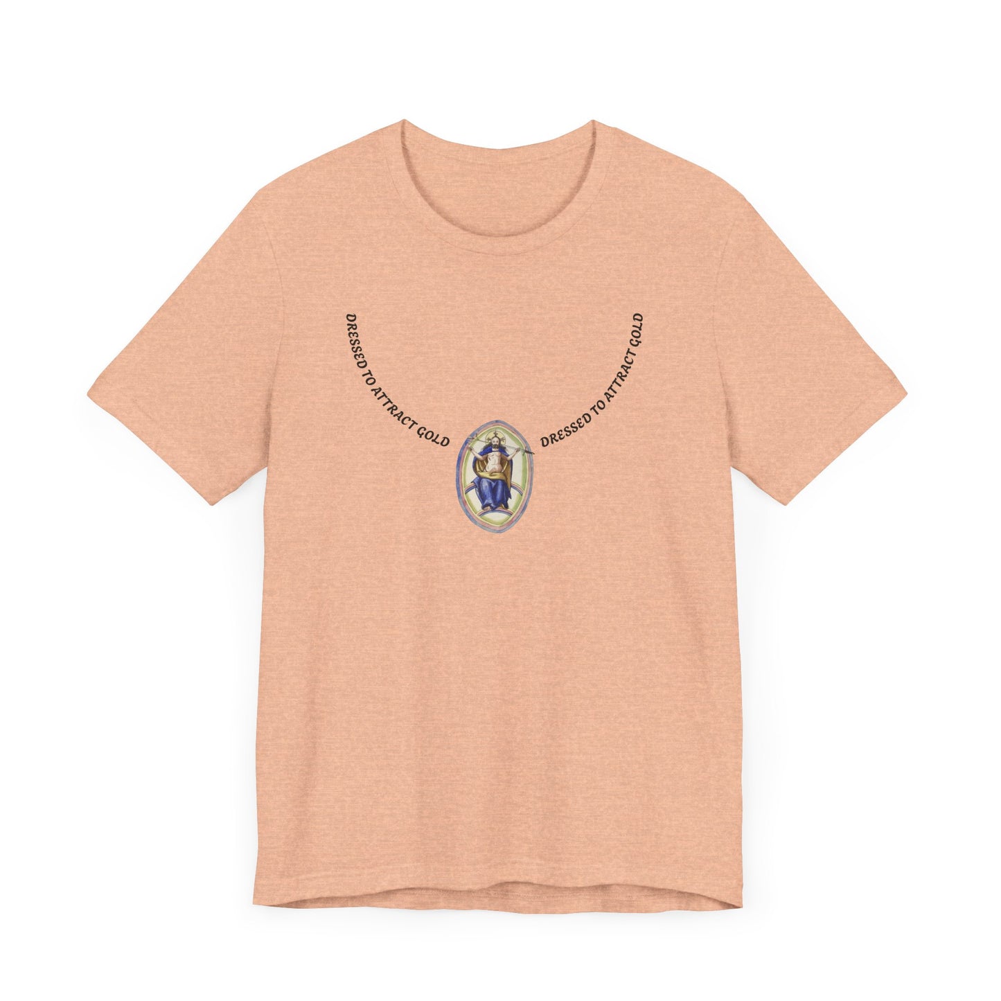 Dressed to attract gold , Alchemical Hermaphrodite Unisex T-shirt
