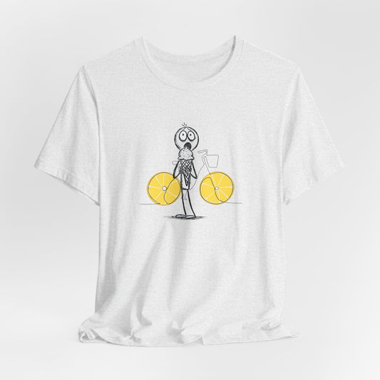The Ice Cream Lover With Bike T-shirt