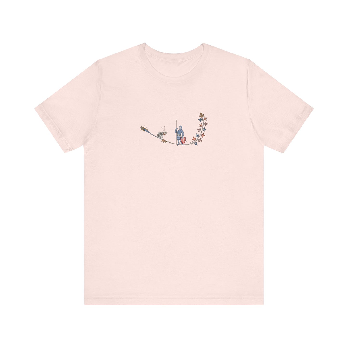 Medieval Snail vs Armed Knight, Marginal manuscript Tee