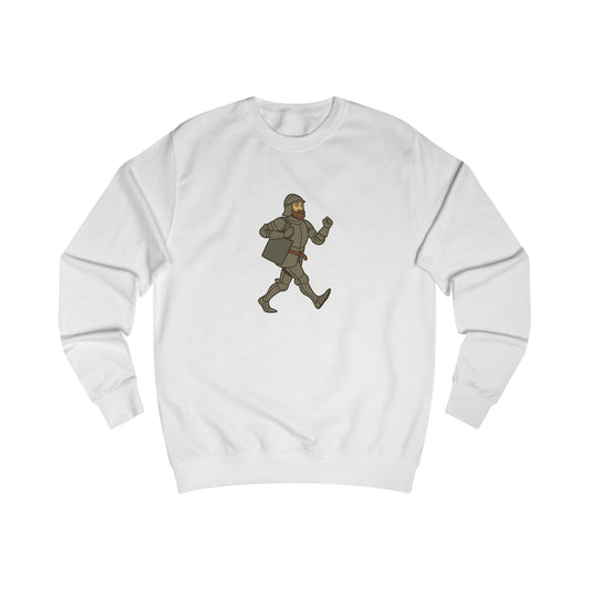 Knight on the Go - Medieval Humor Unisex Sweatshirt