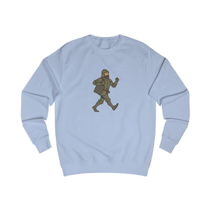 Knight on the Go - Medieval Humor Unisex Sweatshirt