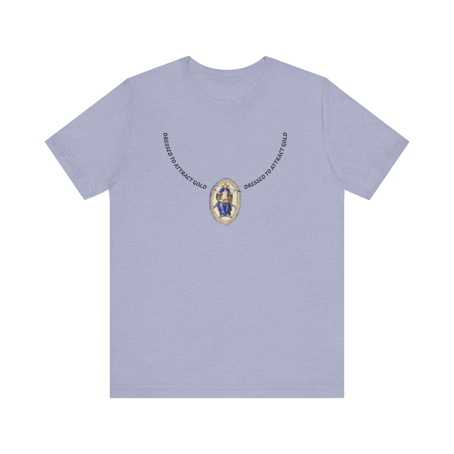 Dressed to attract gold , Alchemical Hermaphrodite Unisex T-shirt