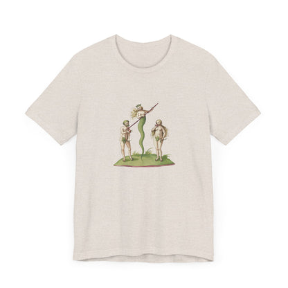 Medieval Christian Alchemy Shirt Inspired by Book of the Holy Trinity, Holy Gold Alchemist Tee