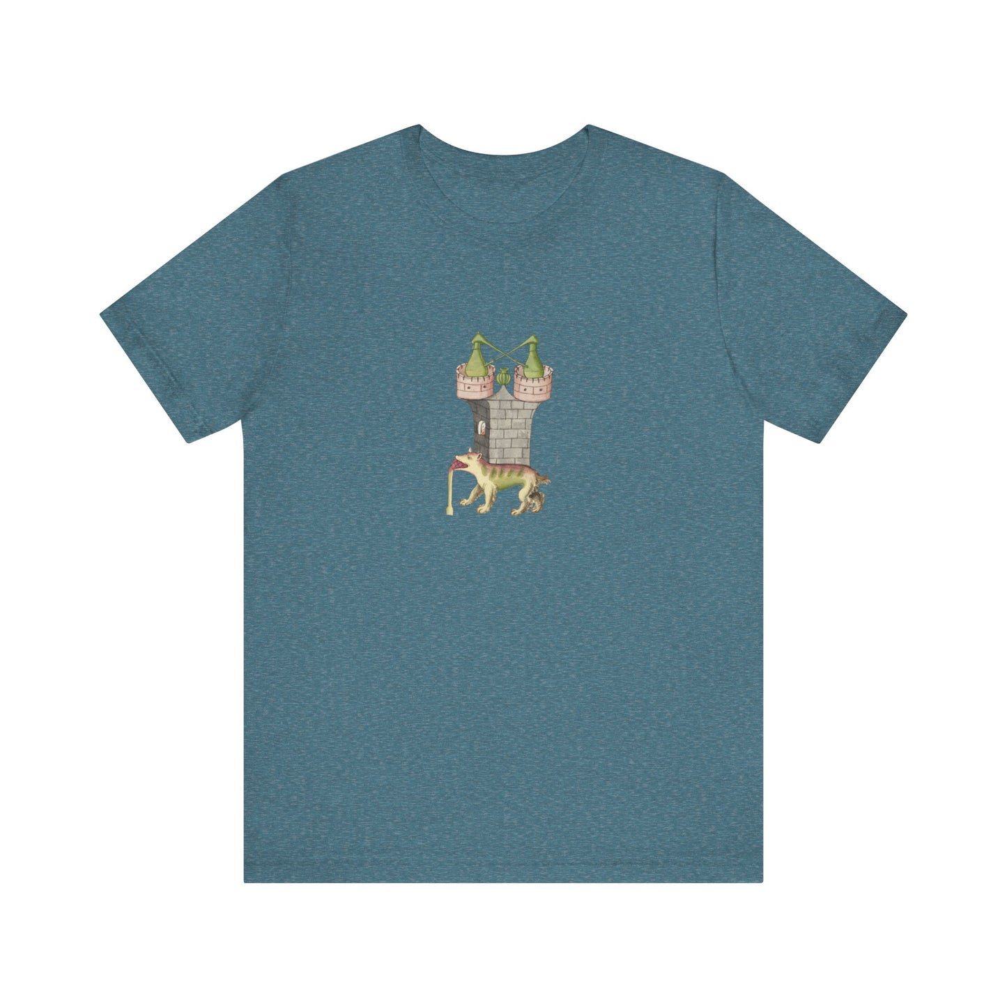 The Alchemical Tower & Vomiting Gold Dog Symbol Tee