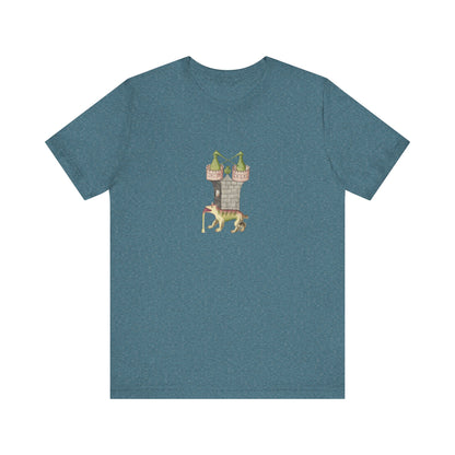 The Alchemical Tower & Vomiting Gold Dog Symbol Tee