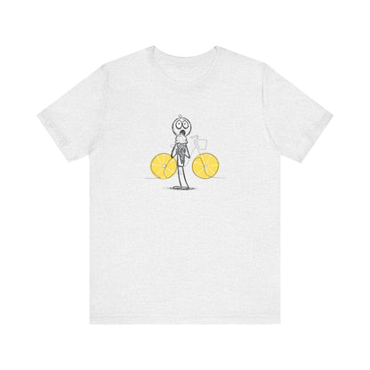 The Ice Cream Lover With Bike T-shirt