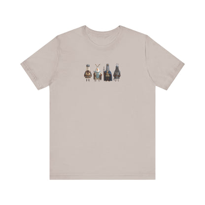 Cute Medieval Knights B Team T-shirt