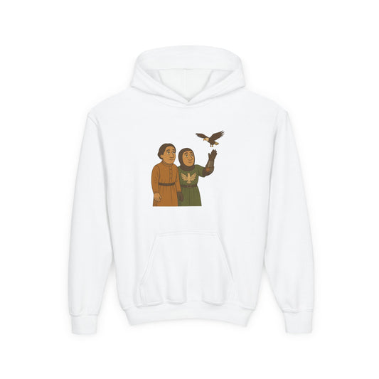 Knight & Falcon - Medieval Cool Sweatshirt for Kids