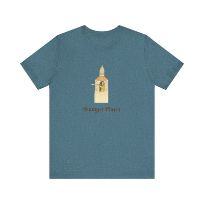 The Trumpet Player, Medieval Career Series, Peter the Bell Tower Herald T-shirt